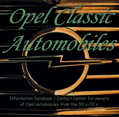 Welcome to OPEL Classic Automobiles