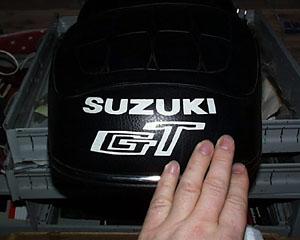 GT logoed original seat